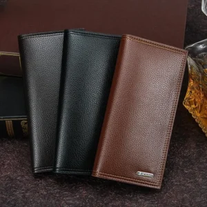 Leather wallet for men