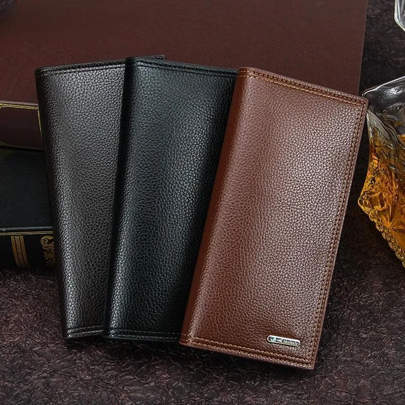 Leather wallet for men