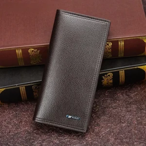 Leather wallet for men